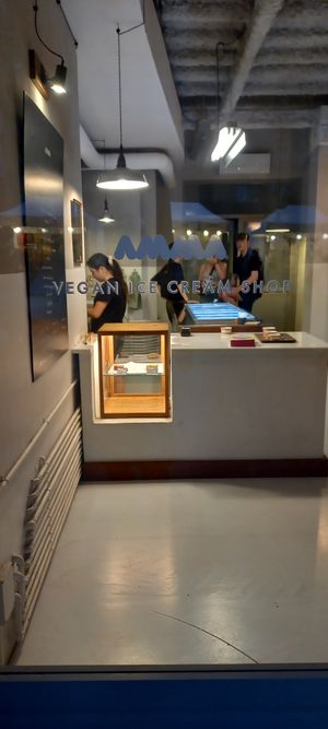 Amma gelato at AMMA Gelato in Barcelona