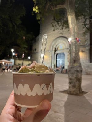  at AMMA Gelato in Barcelona