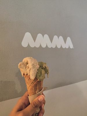  at AMMA Gelato in Barcelona