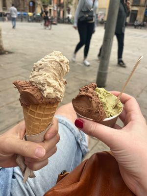  at AMMA Gelato in Barcelona