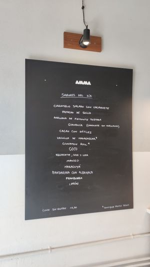  at AMMA Gelato in Barcelona