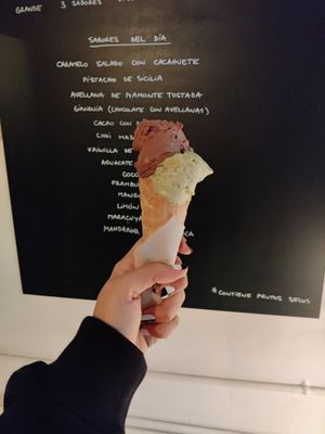  at AMMA Gelato in Barcelona