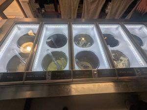 Roasted hazelnut was amazing at AMMA Gelato in Barcelona