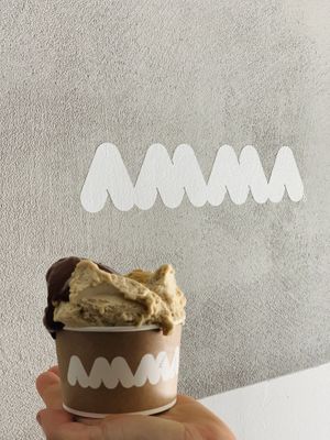 Finished 😋  at AMMA Gelato in Barcelona