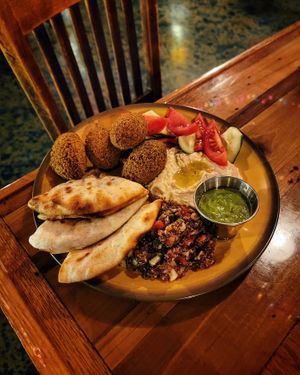 Falafel Plate at Zoetropolis Cinema Stillhouse in Lancaster