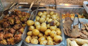 roasts at Tsan The Restaurante Natural in Florianopolis