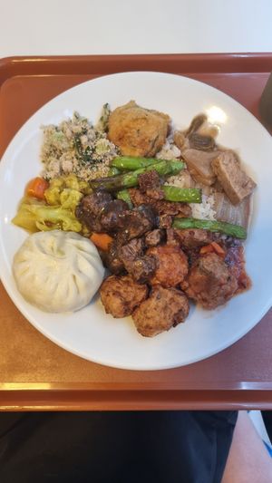 Buffet at Tsan The Restaurante Natural in Florianopolis