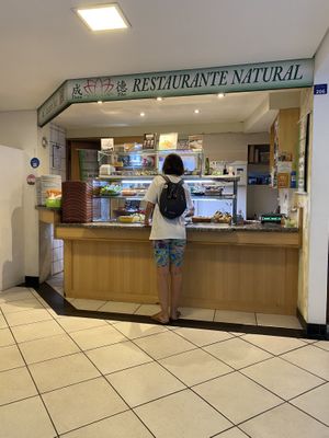 Second Story Food Stall  at Tsan The Restaurante Natural in Florianopolis