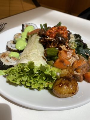 Clean and Carefully Crafted  at Tsan The Restaurante Natural in Florianopolis