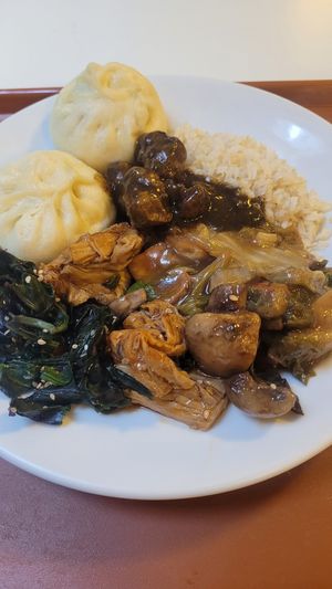 Vegan Buffet at Tsan The Restaurante Natural in Florianopolis