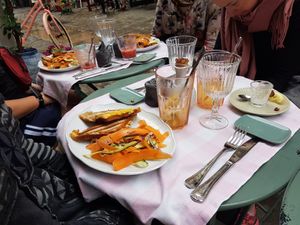 Croque monsieur  at Un Piano dans la Théière in La Rochelle