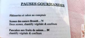 Desserts at Un Piano dans la Théière in La Rochelle