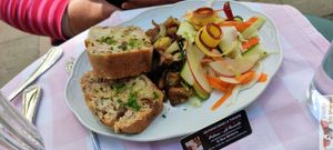 Salt Cake at Un Piano dans la Théière in La Rochelle