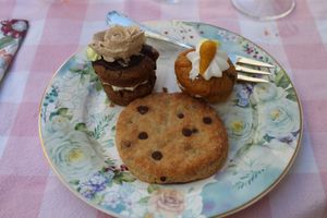 Dessert at Un Piano dans la Théière in La Rochelle