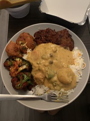 Korma curry   at Vegan Rasoi in Barry