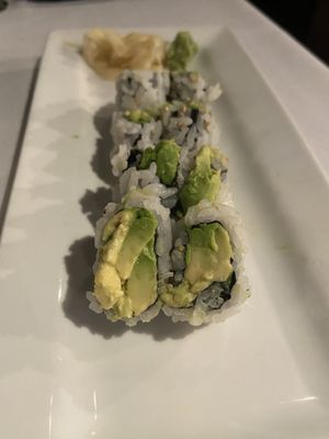 Avocado Roll.  at Sushi Gen in Bossier City