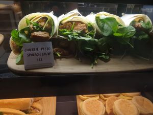 Chick'n Wraps at Pom Pom - Adam & Eve Jr in Bendigo