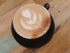 Chai latte at Pom Pom - Adam & Eve Jr in Bendigo