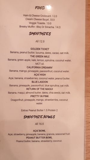 Pom Pom new revised menu at Pom Pom - Adam & Eve Jr in Bendigo