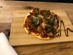 Pizza at Pom Pom - Adam & Eve Jr in Bendigo