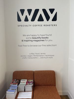  at WAY Specialty Coffee Roasters in Ghent
