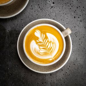 Latte at WAY Specialty Coffee Roasters in Ghent