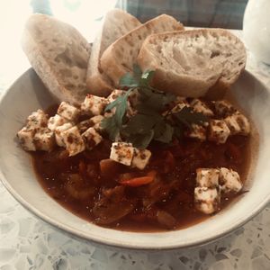 Vegan shakshuka  at Beetschwester in Muenster