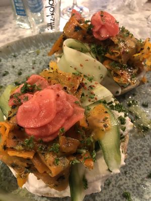 Vegan lox! Just amazing!  at Beetschwester in Muenster