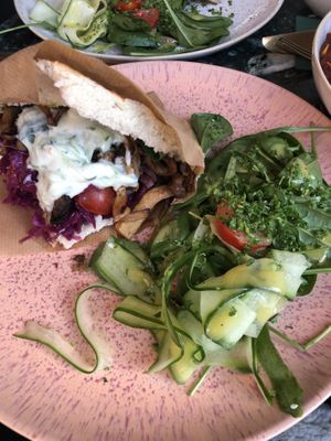 Shawarma kebab  at Beetschwester in Muenster