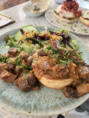 Mushroom Bourguignon  at Beetschwester in Muenster
