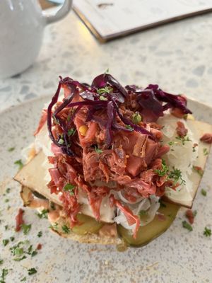 Jackfruit Pastrami   at Beetschwester in Muenster