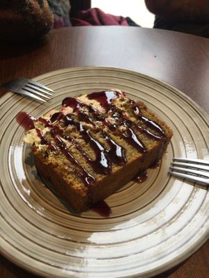 Pistachio cake  at Debby's Good Veggie Food in Barcelona