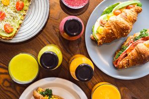  at Debby's Good Veggie Food in Barcelona