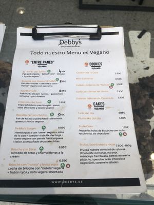   at Debby's Good Veggie Food in Barcelona