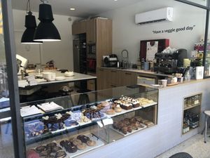   at Debby's Good Veggie Food in Barcelona