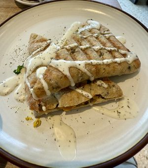   at Debby's Good Veggie Food in Barcelona