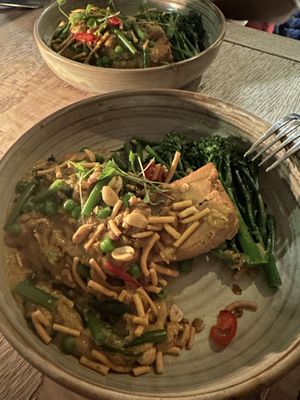 Tofu satay of dreams 💫  at The Punter in Oxford