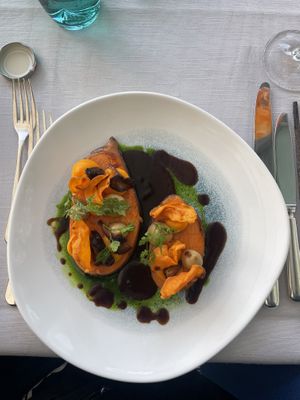 Süsskartoffeln  at Marina in Ascona