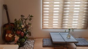 Seats at the 2nd floor (for chilling) at Kinkitsuya in Jakarta