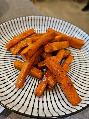 Plum sweet potato fries ~ 29/4/24 at Kinkitsuya in Jakarta