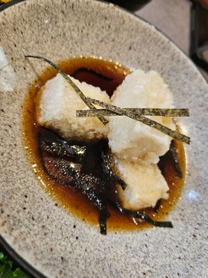 Agedashi tofu ~ 29/4/24 at Kinkitsuya in Jakarta