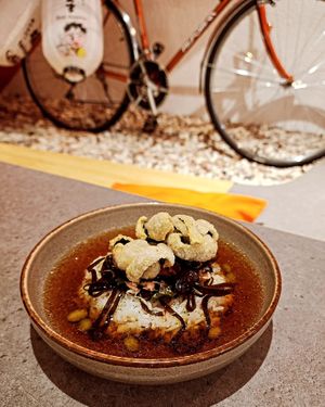 Vegan dashi-chazuke at Kinkitsuya in Jakarta