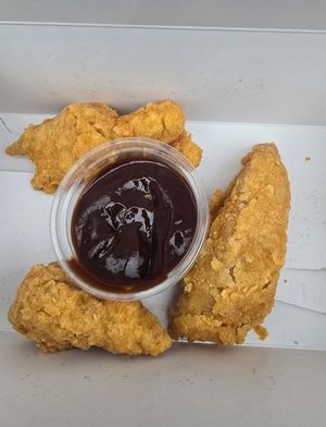 "Fried Chicken" seitan at Uapami in Warsaw