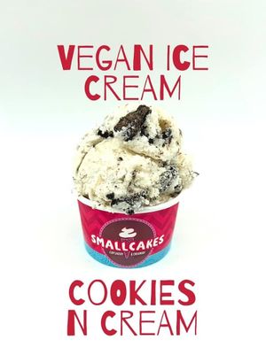 Vegan ice cream at Smallcakes in Port St Lucie