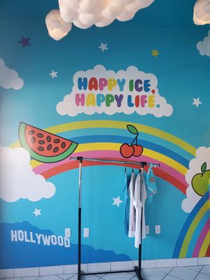 Very cute esthetic at Happy Ice in Los Angeles