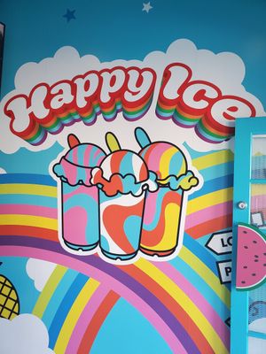 Iniside at Happy Ice in Los Angeles
