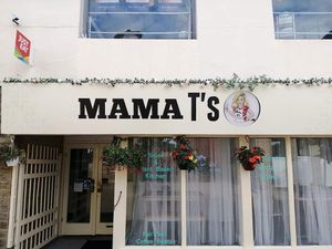 Front of shop at Mama T's in Ossett