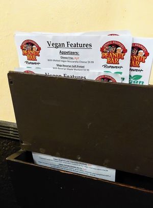 We did not set this up at The Peanut Bar Restaurant in Reading