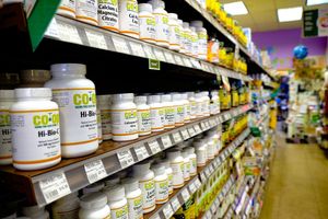 Nutritional, herbal, and homeopathic supplements. at Takoma Park Silver Spring Food Co-op in Takoma Park