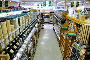 Package-free bulk options. at Takoma Park Silver Spring Food Co-op in Takoma Park